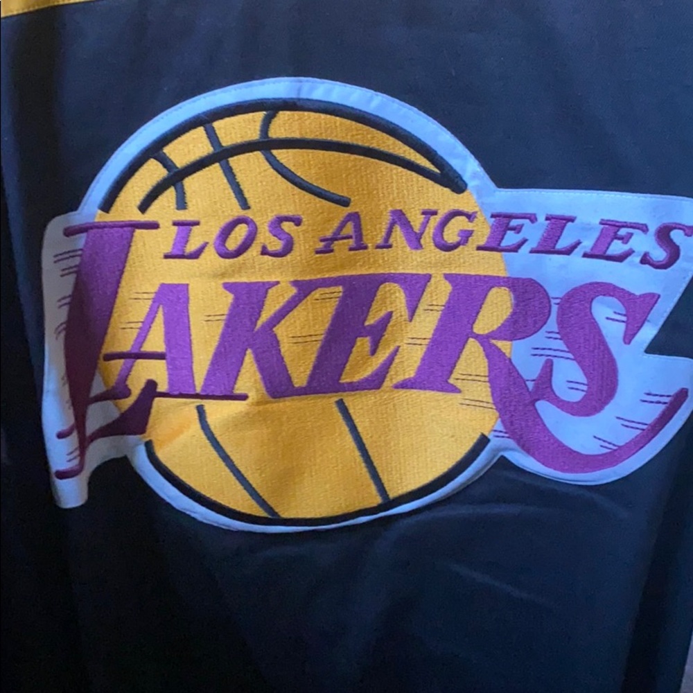 Lakers Xl leather jacket